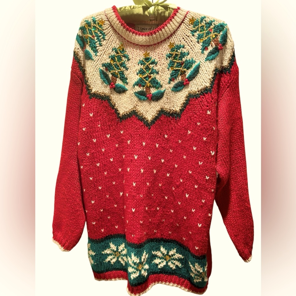 Vintage RARE FIND Christmas Women's Sweater